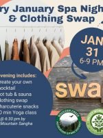 Dry January Spa Night & Clothing Swap